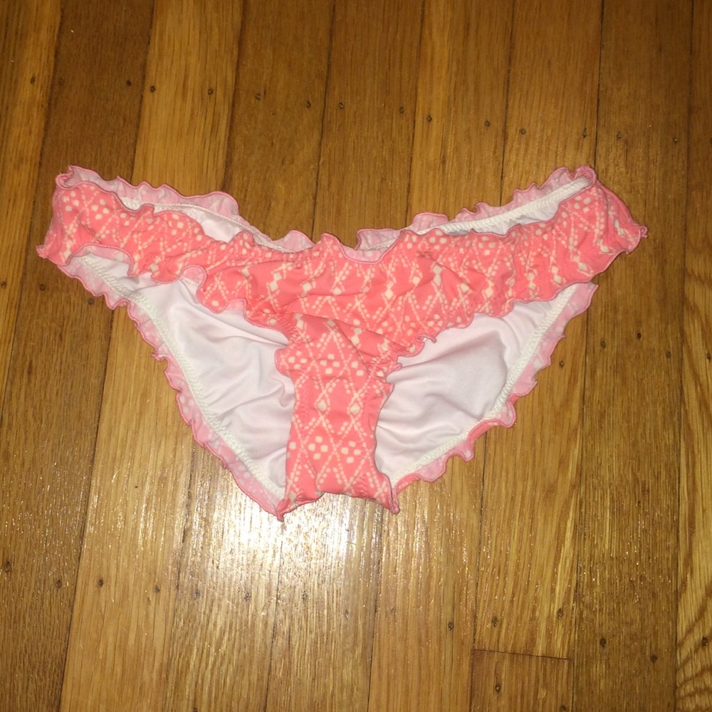 Victoria Secret ruffle cheeky bikini bottom